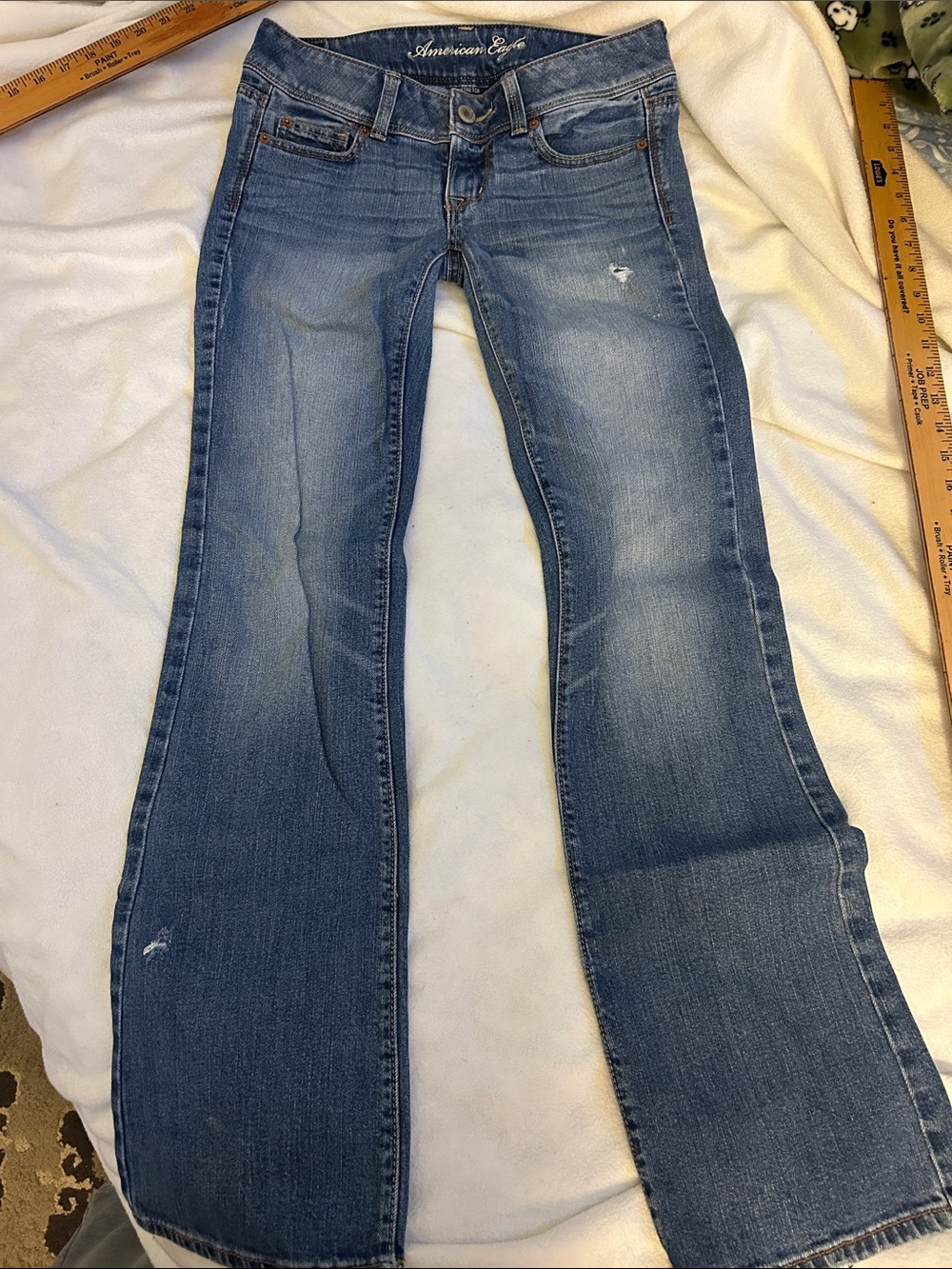 American Eagle Outfitters Light Blue Flare Jeans